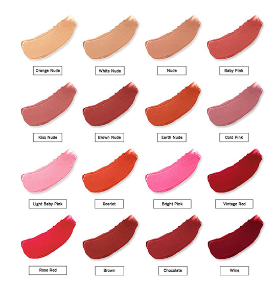 Waterproof Non-Sticky Matte Lipstick For Balck Skin